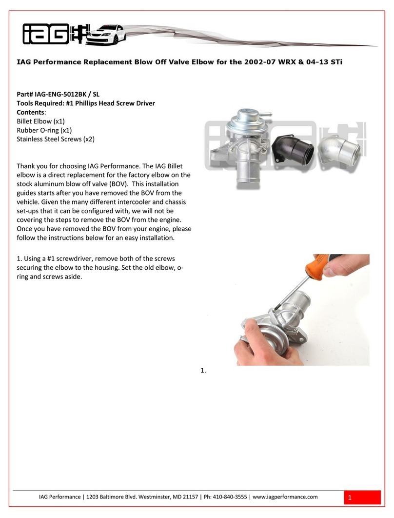 IAG IAG-ENG-5012BK Operating and maintenance instructions