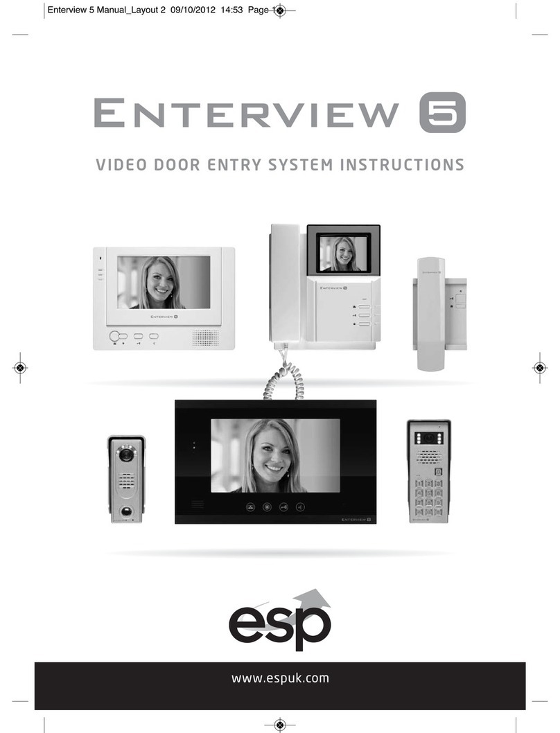 Elite Security Products Enterview 5 instructions