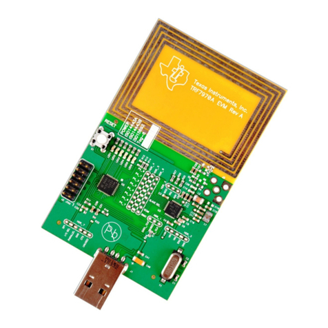 Texas Instruments TRF7970A BoosterPack User manual