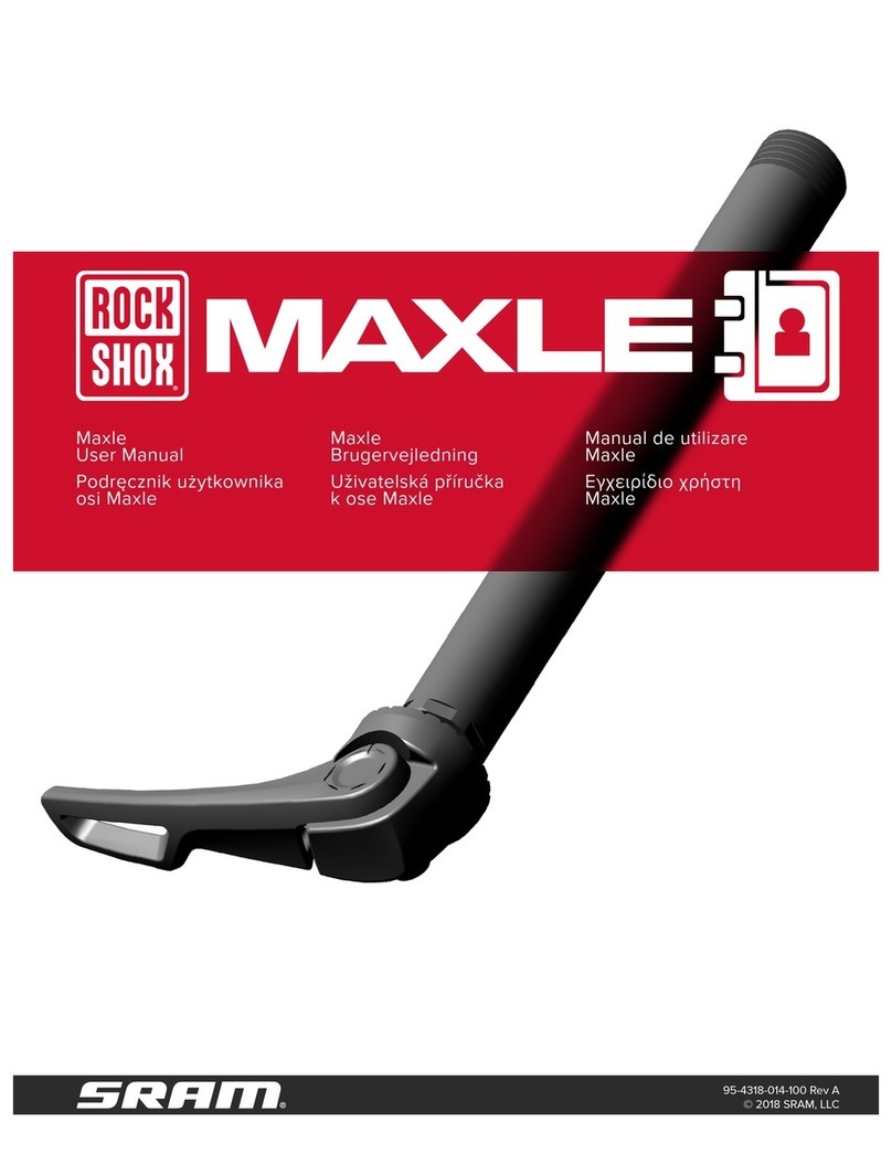 SRAM Rock Shox Maxle User manual