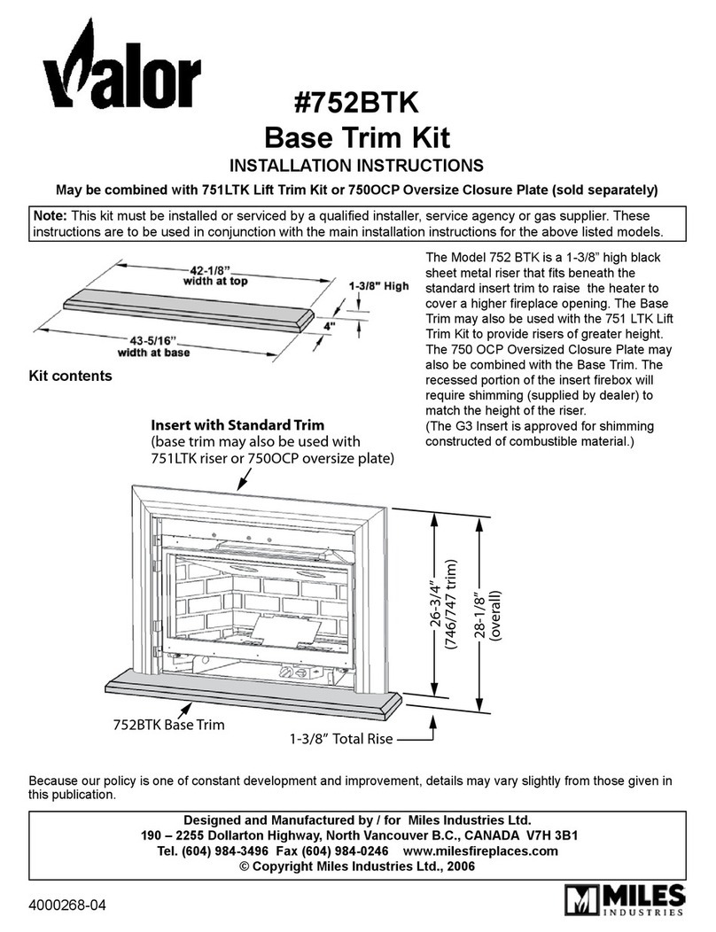 Valor 752BTK User manual Valor 752BTK User manual