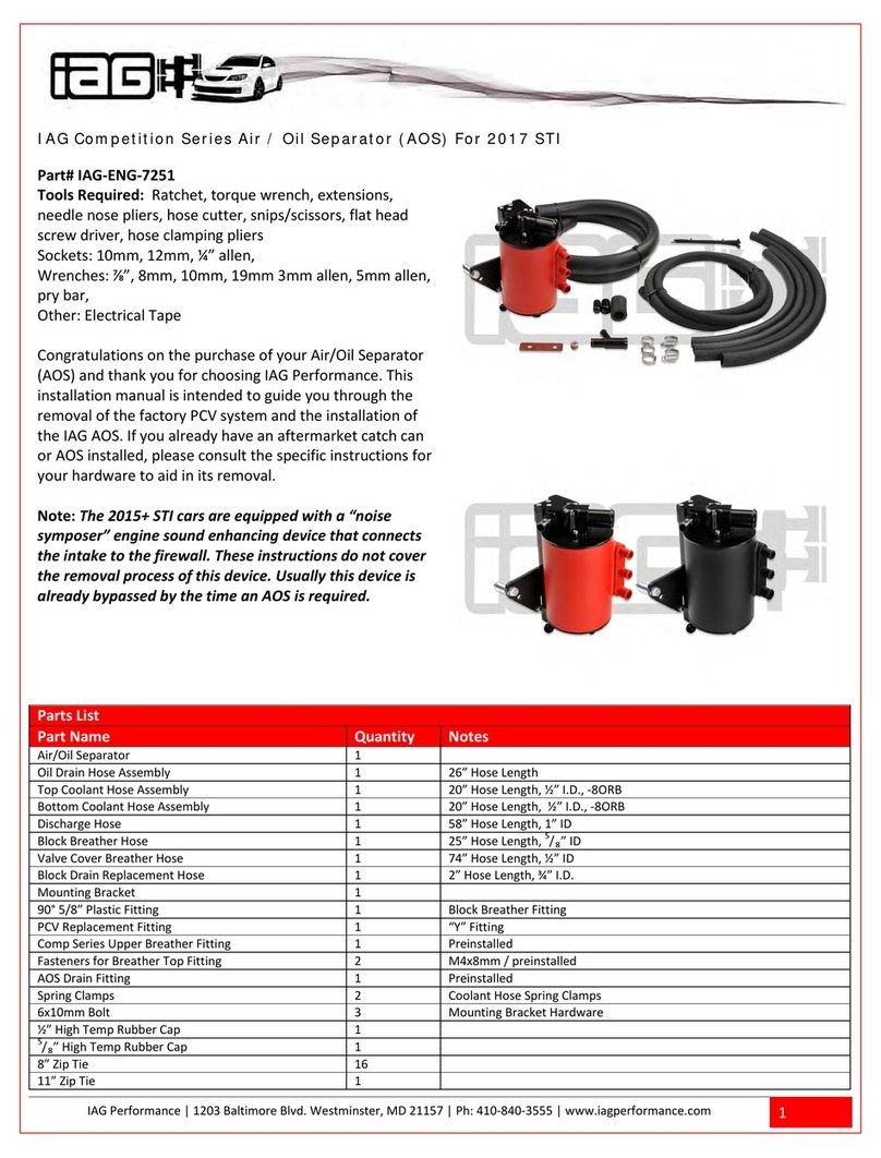 IAG IAG-ENG-7251 User manual