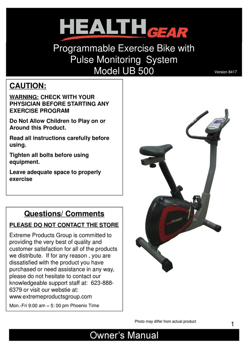 Health UB 500 owner's manual