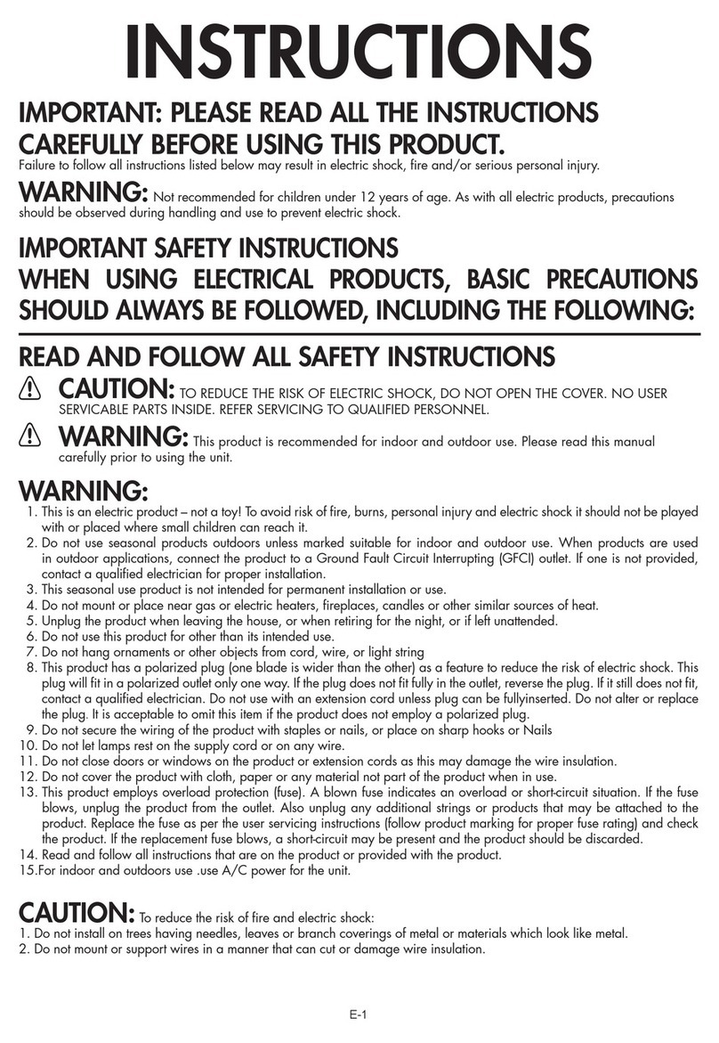 Gemmy 12170 User manual