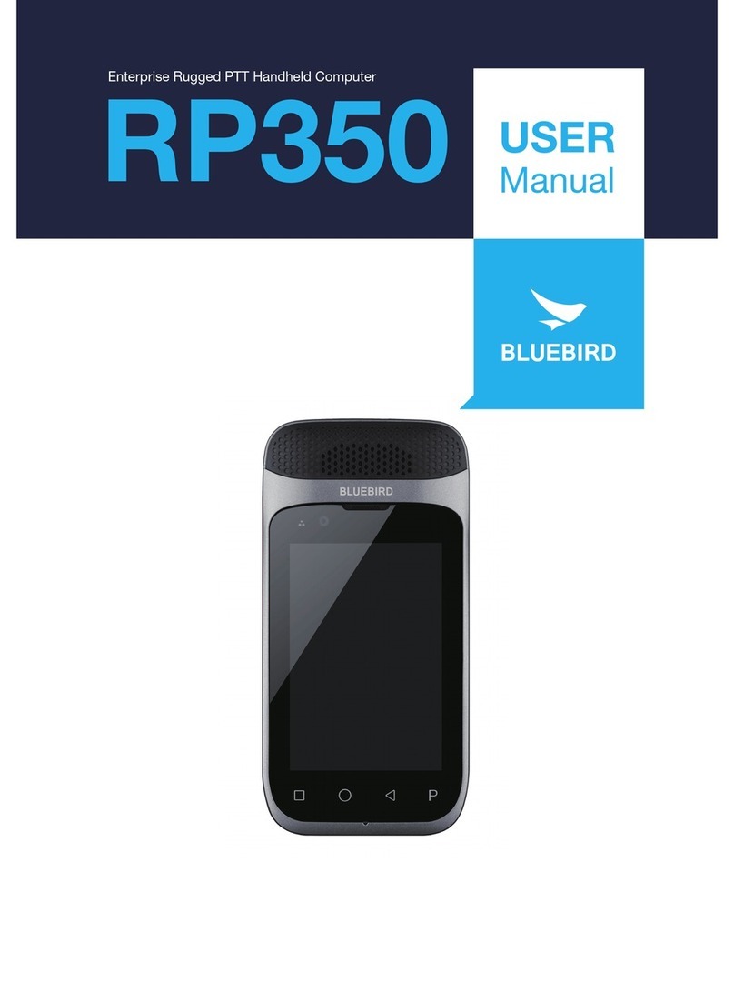 Bluebird RP350 user manual