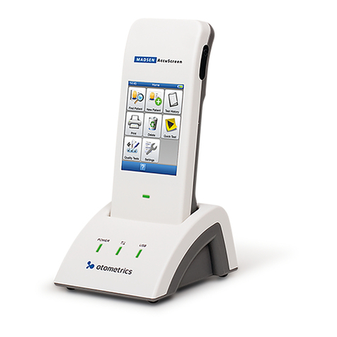otometrics MADSEN AccuScreen OAE User manual