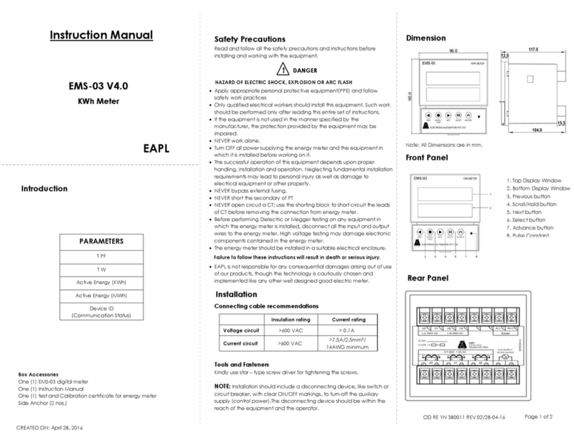 EAPL EMS-03 V4.0 instruction manual