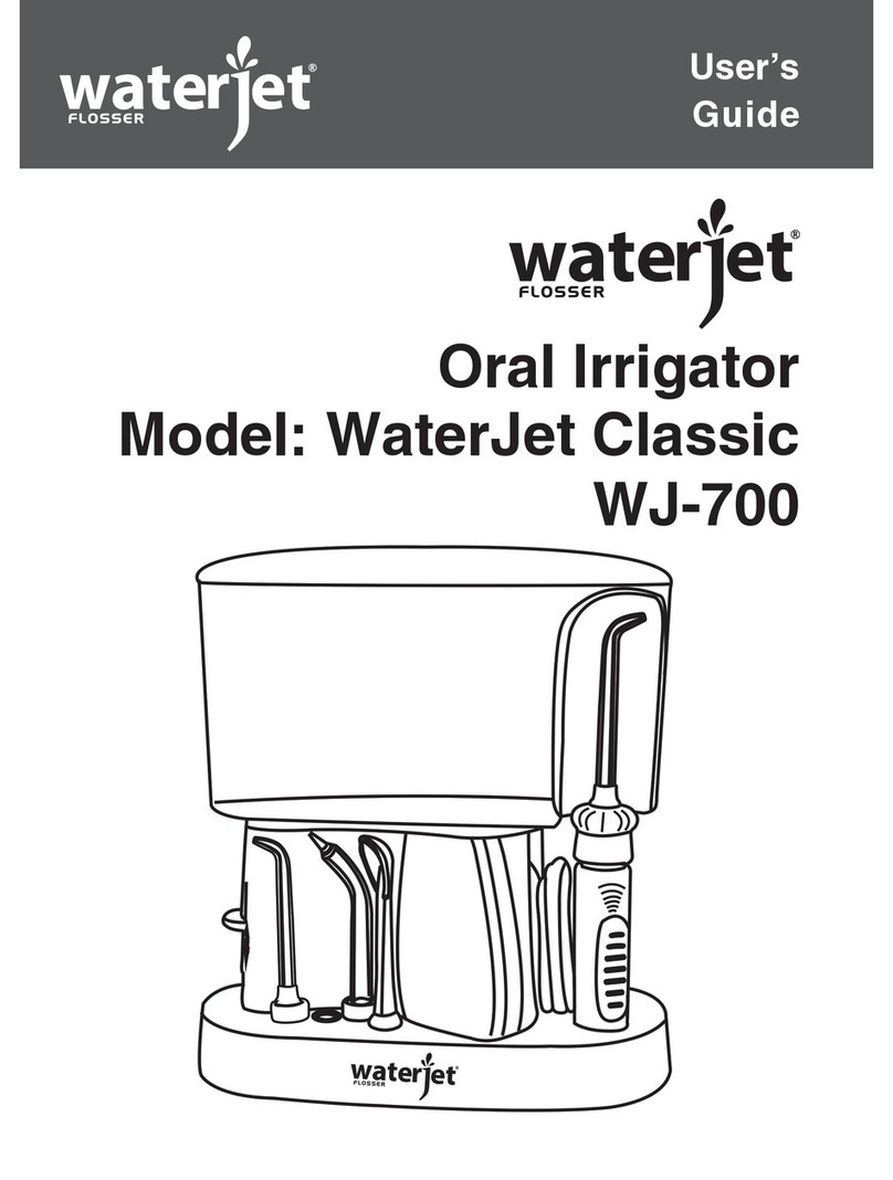 WaterJet Classic WJ-700 user guide WaterJet Classic WJ-700 user guide