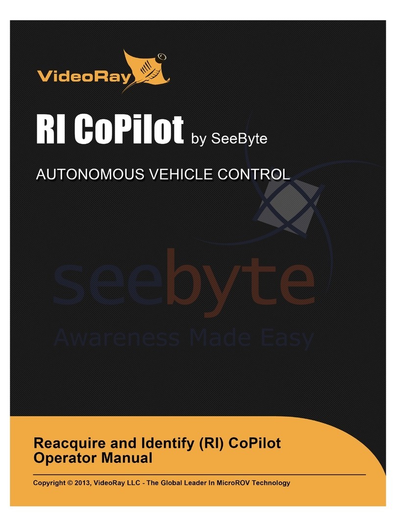 VideoRay SeeByte Reacquire and Identify CoPilot User manual