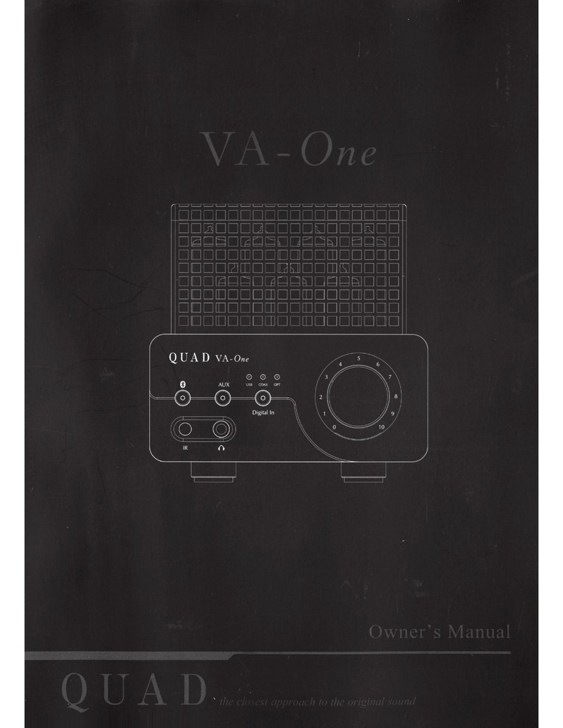 QUAD VA-One User manual