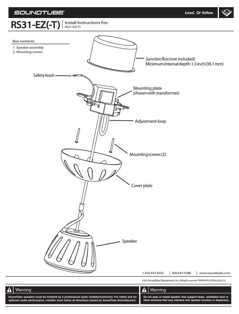 Sound Tube RS31-EZ Configuration guide