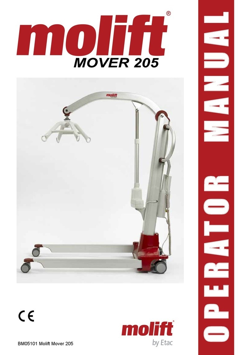 Molift MOVER 205 operating manual