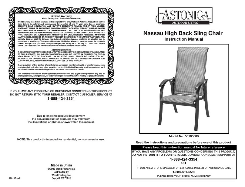 Astonica 50105608 User manual Astonica 50105608 User manual