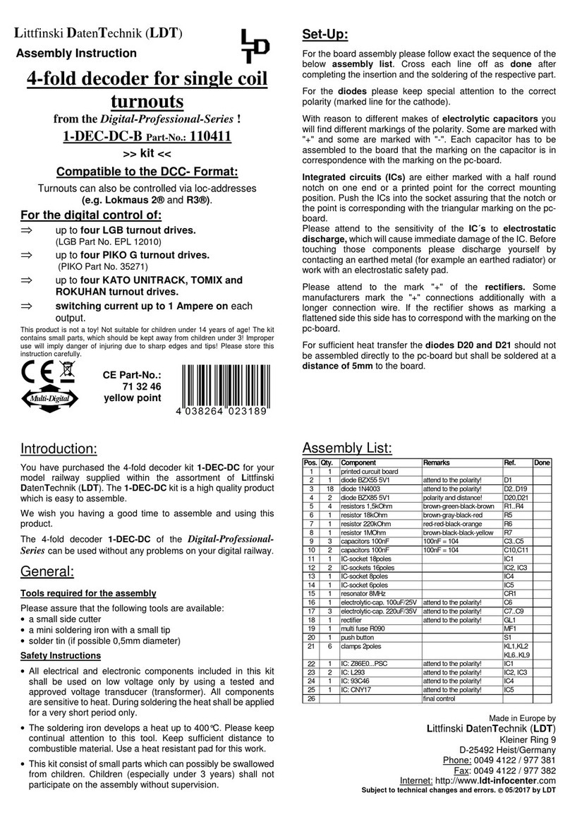 Littfinski Daten Technik 1-DEC-DC-B User manual
