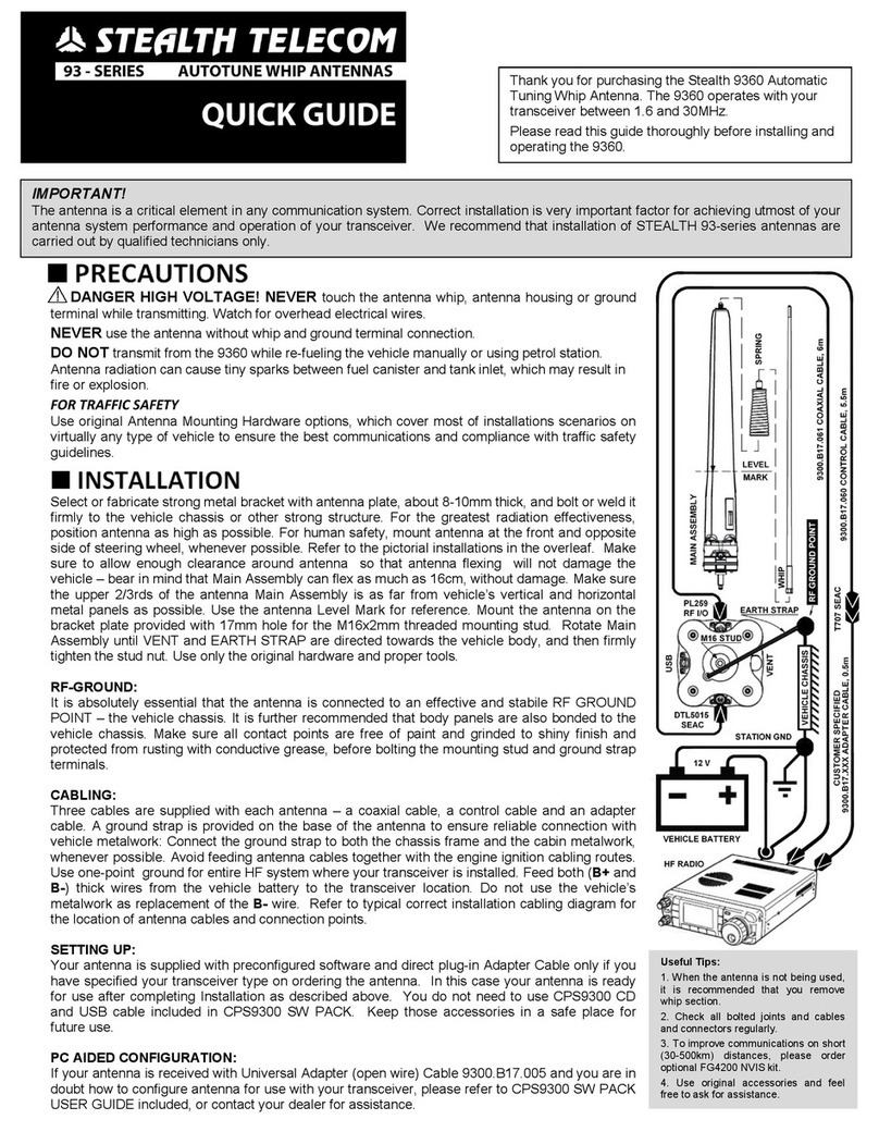 Stealth 9360 quick guide
