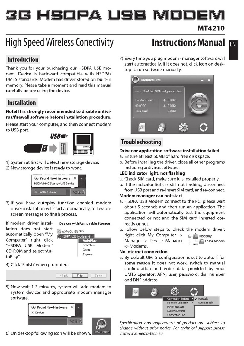 MediaTech MT4210 instruction manual