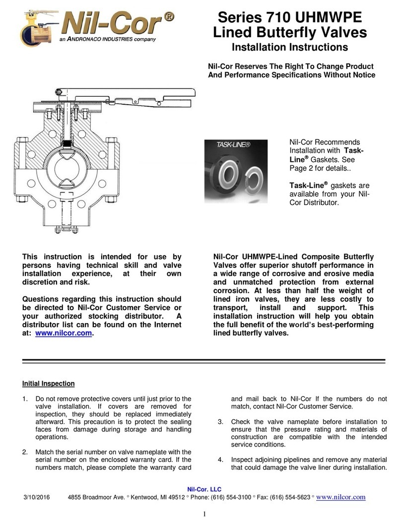 Nil-Cor 710 Series Service manual
