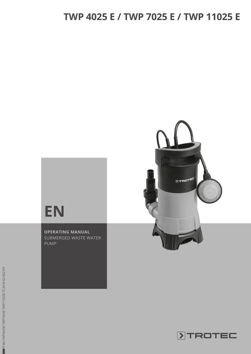 Trotec TWP 4025 E operating manual