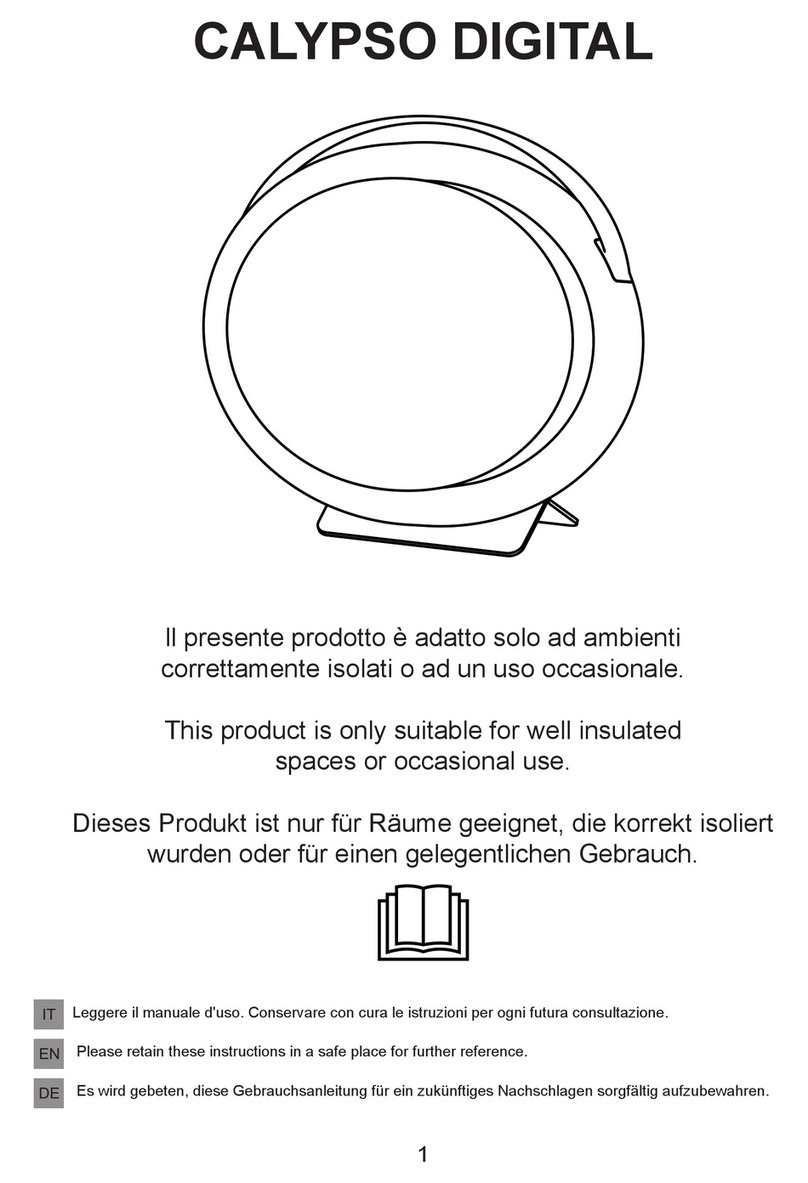 Radialight CALYPSO DIGITAL User manual