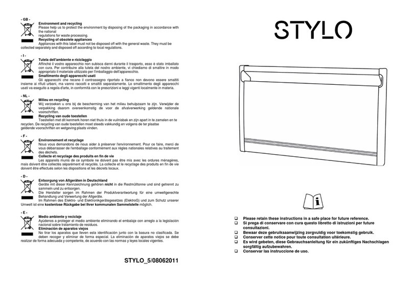 Radialight STYLO User manual