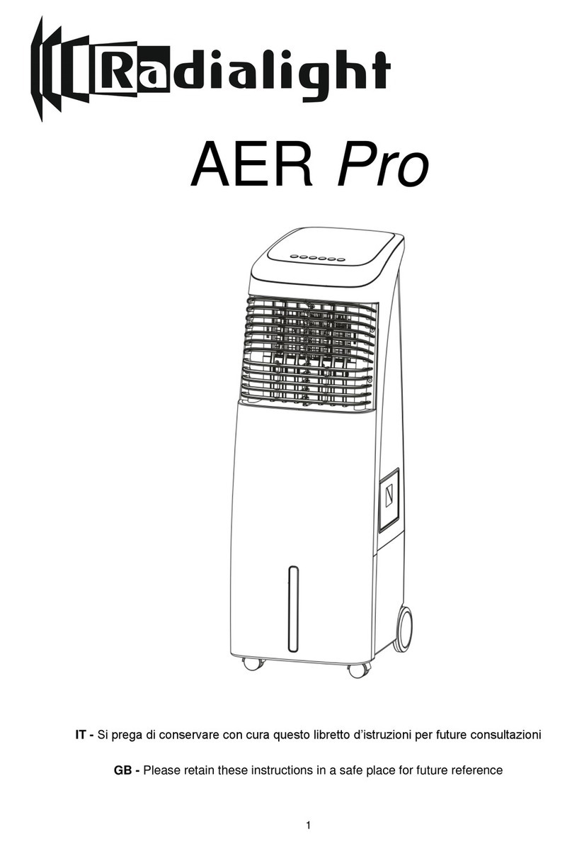 Radialight AER Pro User manual