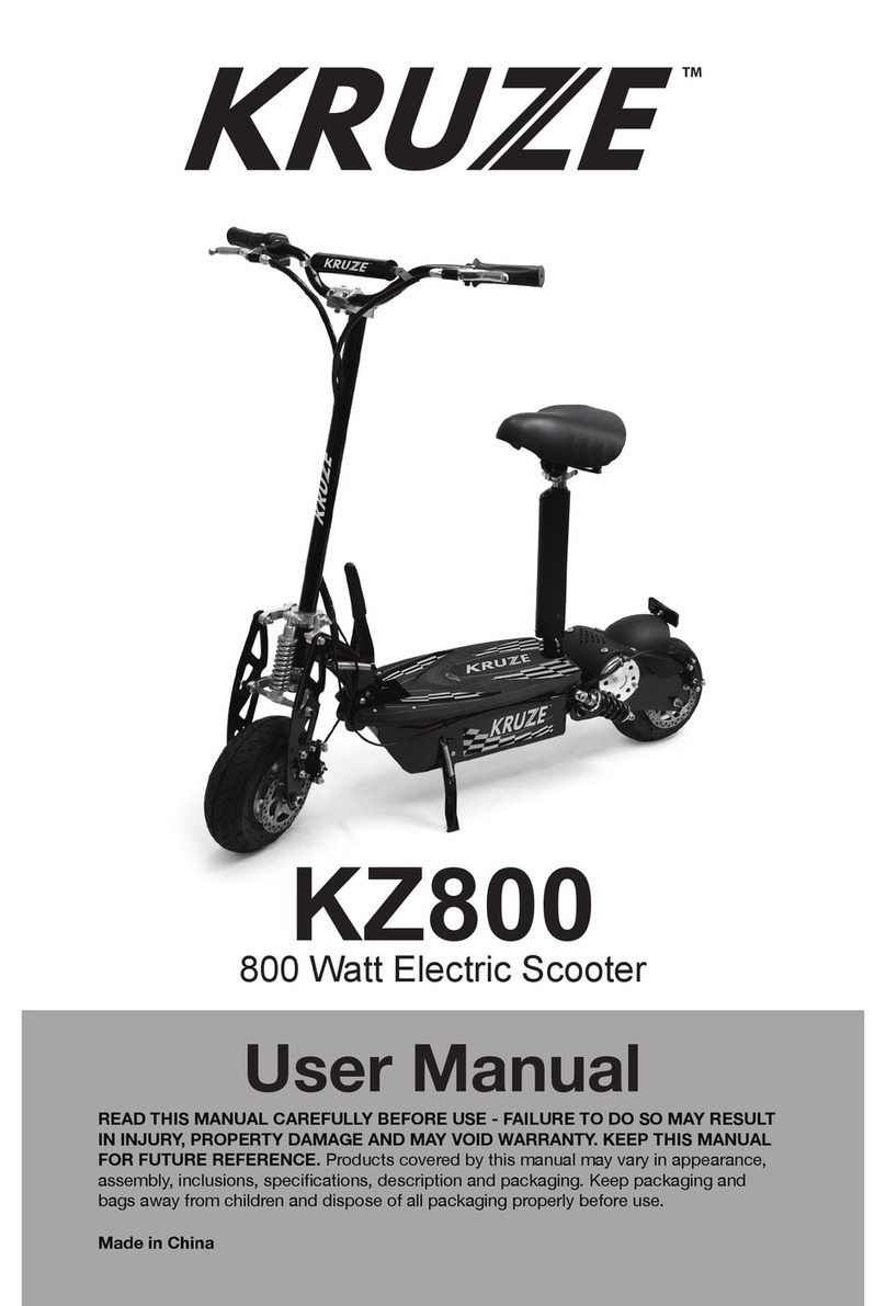 TDC Kruze KZ800 user manual