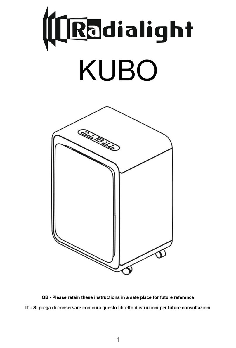 Radialight KUBO User manual