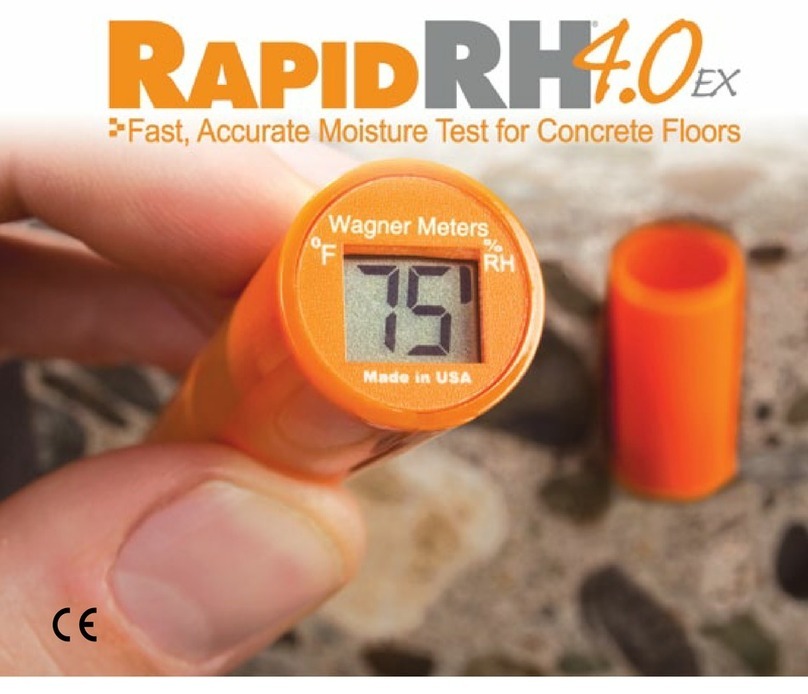 Wagner Meters Rapid RH 4.0 EX User manual