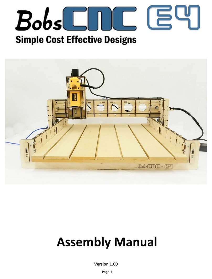 BobsCNC E4 User manual