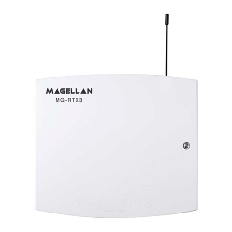 Paradox Magellan VG-RTX3 User manual