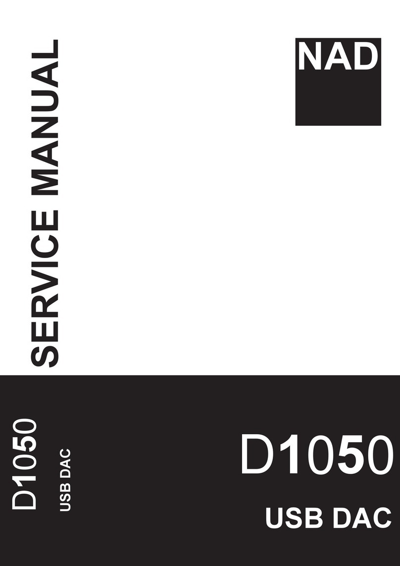 NAD D5100 Service manual