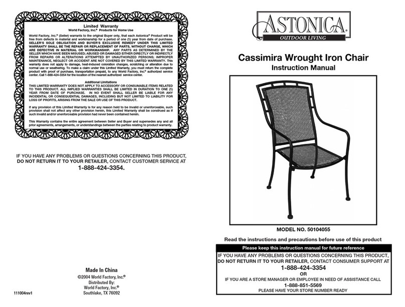 Astonica 50104055 User manual Astonica 50104055 User manual