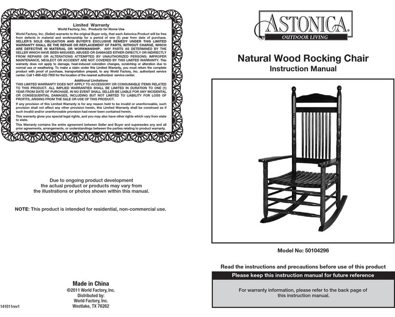Astonica 50104296 User manual Astonica 50104296 User manual