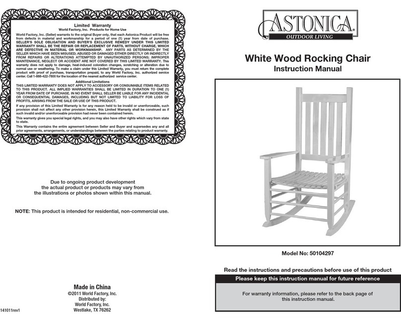 Astonica 50104297 User manual Astonica 50104297 User manual