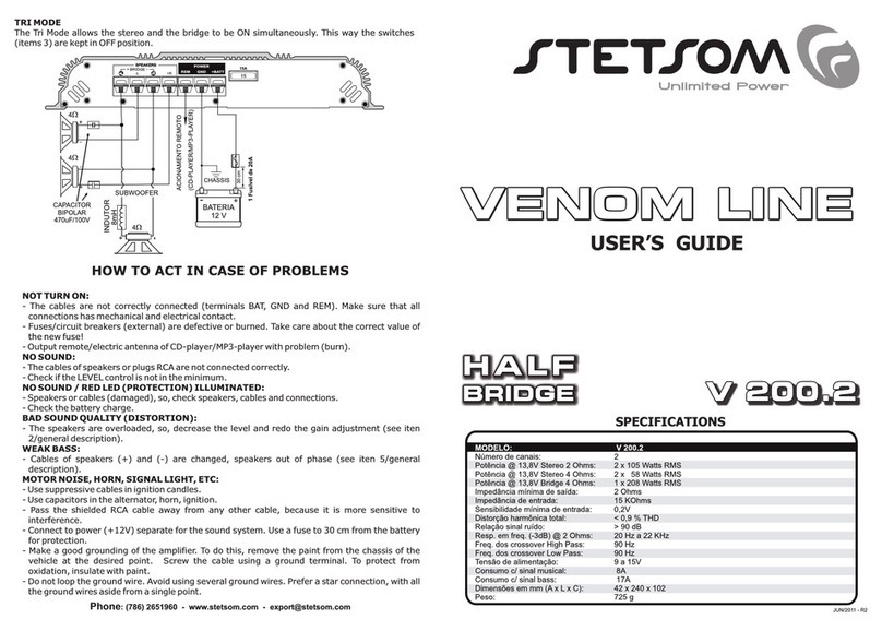 StetSom V 200.2 User manual StetSom V 200.2 User manual