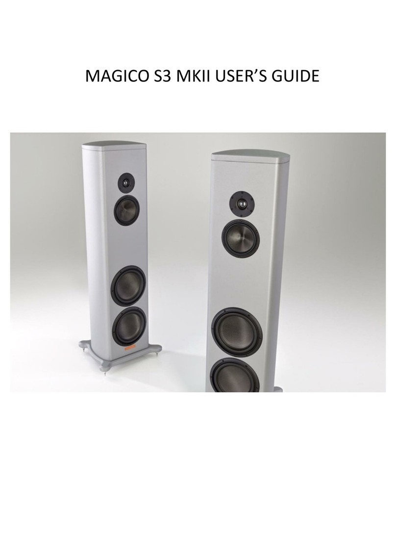 MAGICO S3 MKII User manual