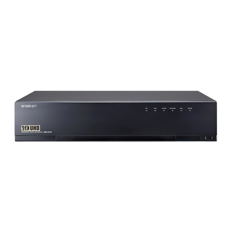 Wisenet XRN-2010 Quick manual