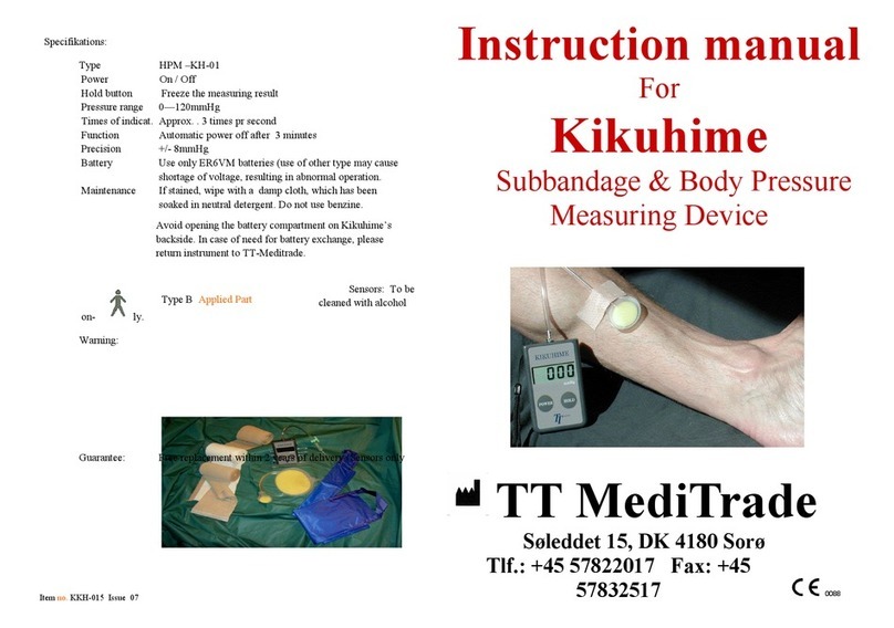 TT MediTrade Kikuhime instruction manual
