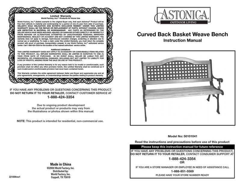 Astonica 50101041 User manual