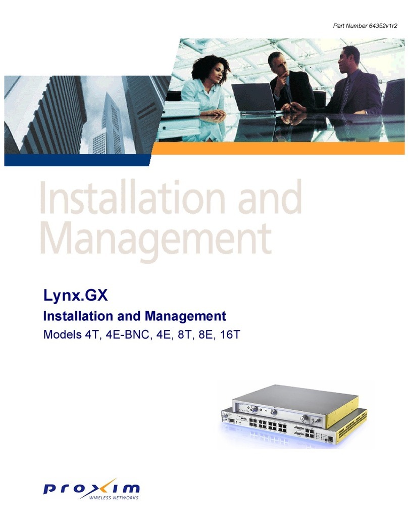 Proxim Lynx.GX 4T Installation and management guide