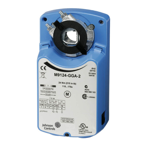 Johnson Controls M9108 Series User manual Johnson Controls M9108 Series User manual