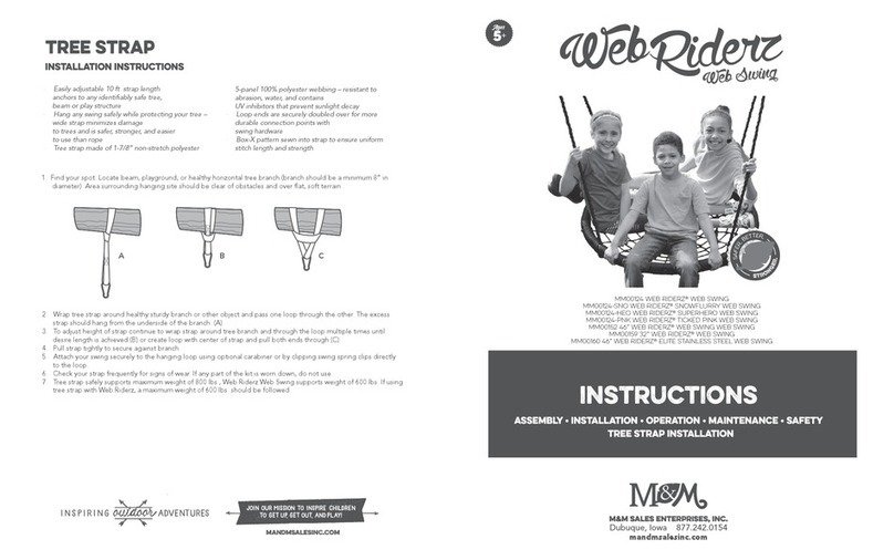 M&M MM00124 Web Riderz instructions