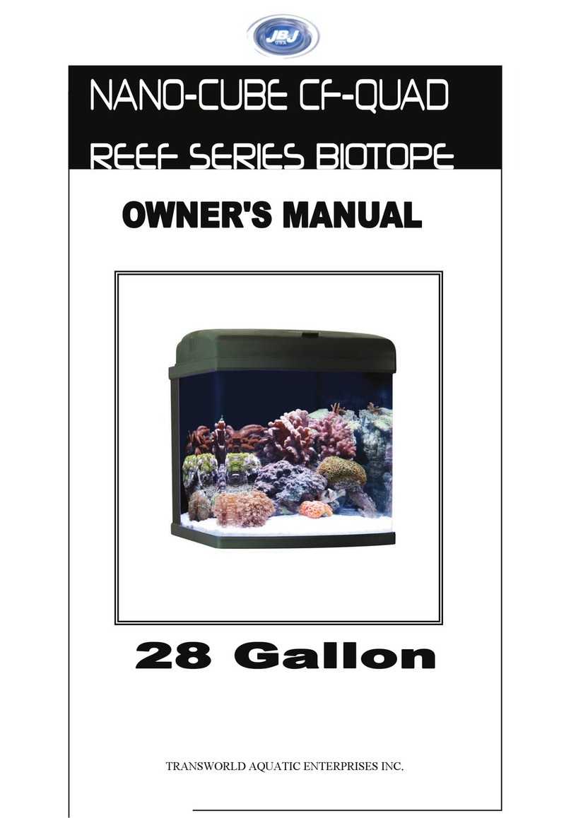 JBJ 28g Nano Cube CF-QUAD owner's manual