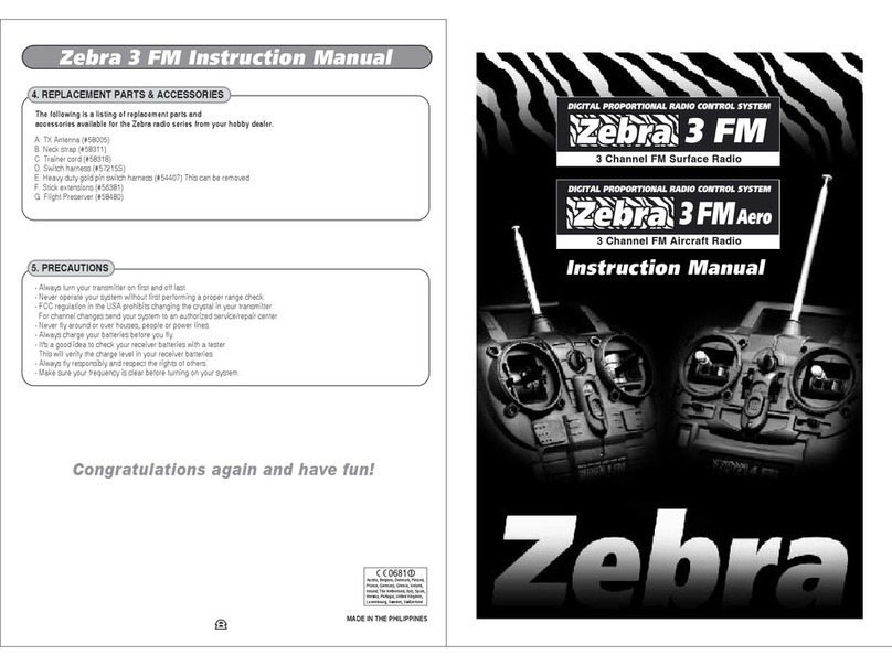 Zebra 3 FM User manual