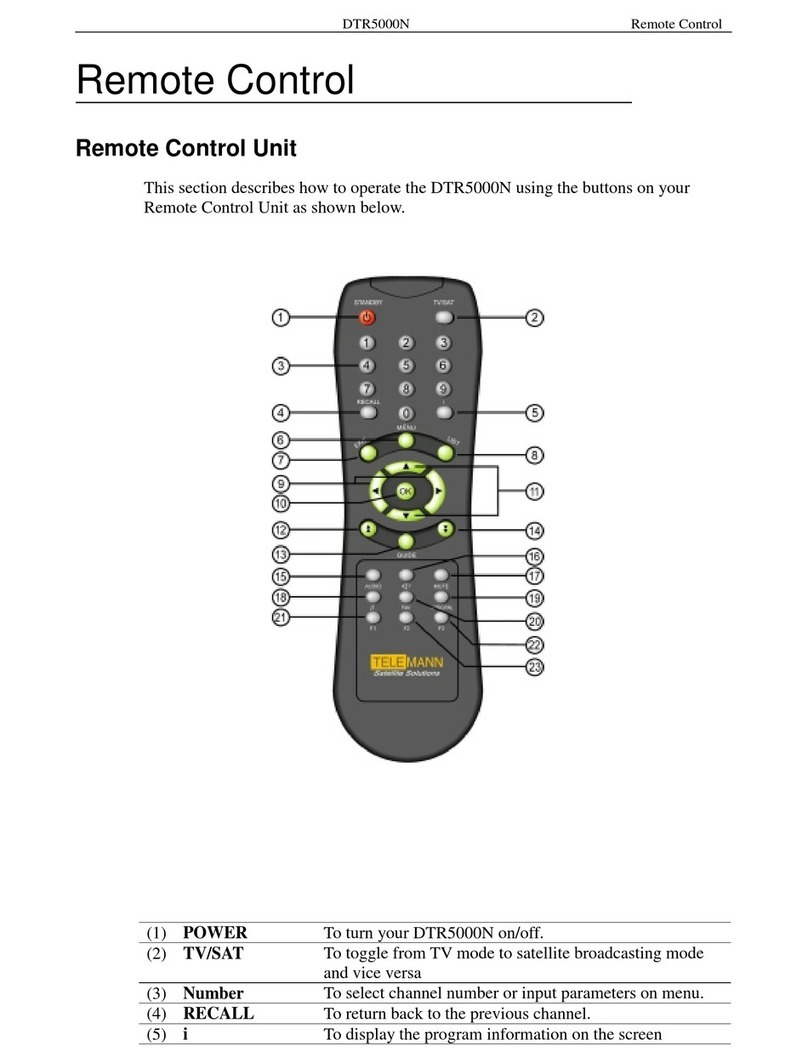 TeleMann DTR5000N manual