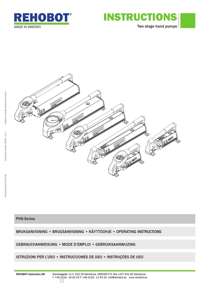REHOBOT PHS21-300 User manual