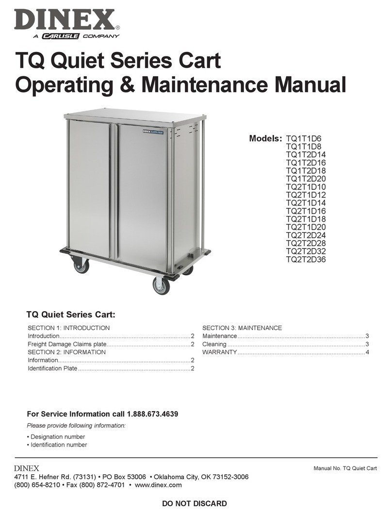 Dinex TQ1T1D6 operating & maintenance manual Dinex TQ1T1D6 operating & maintenance manual