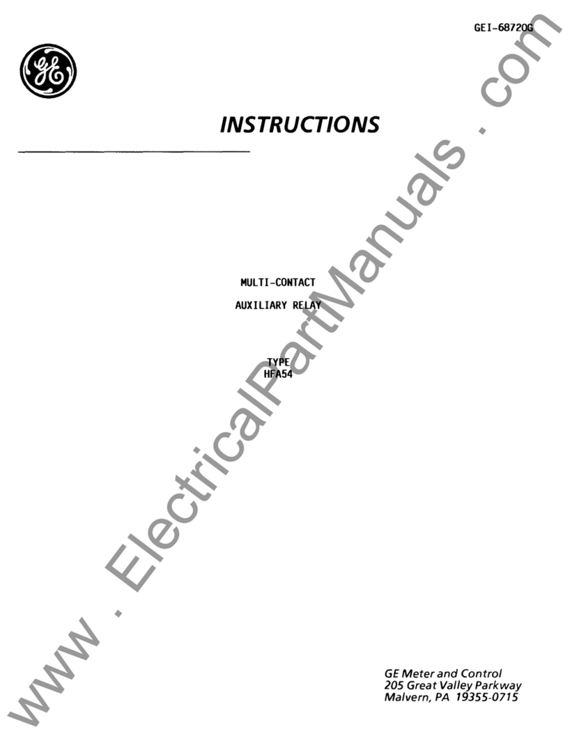 GE HFA54 instructions