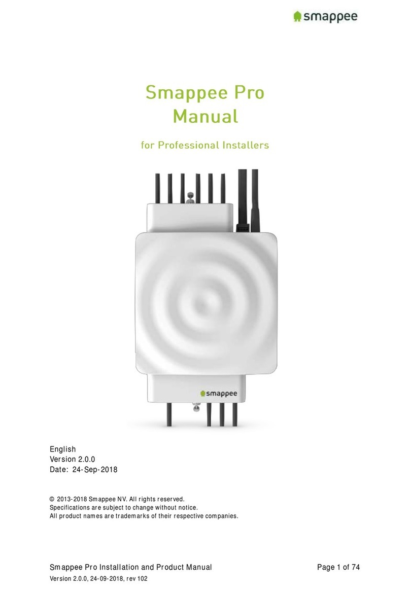 Smappee Pro User manual