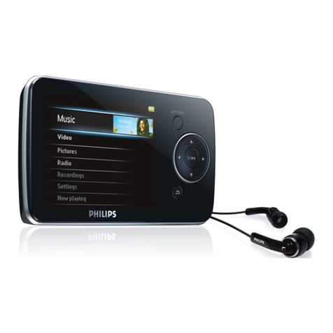 Philips GoGear SA5225 User manual